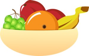 Obrazek miska owoców