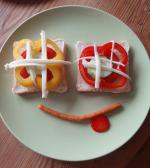 Szkoła promująca zdrowie -Śniadanie daje moc!, dzieci przygotowały apetyczne kanapki