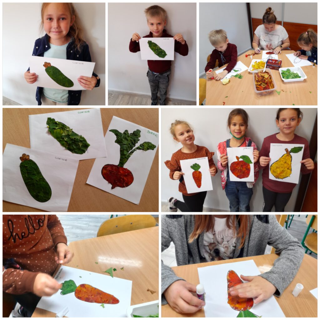 Smakołyki zamknięte w słoiki - dzieci poznają metody przetwórstwa warzyw i rysują własne kolorowe przetwory warzywno-owocowe