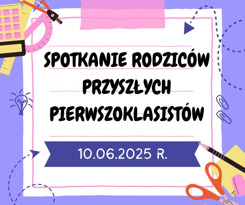 Wyprawka szkolna dla uczniów klas pierwszych w roku szkolnym 2025/2026