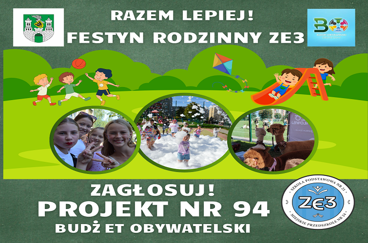 plakat promujacy budzet obywatelski