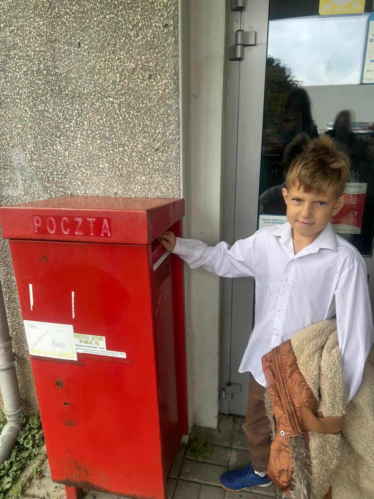 Dzień poczty i znaczka pocztowego w 2d