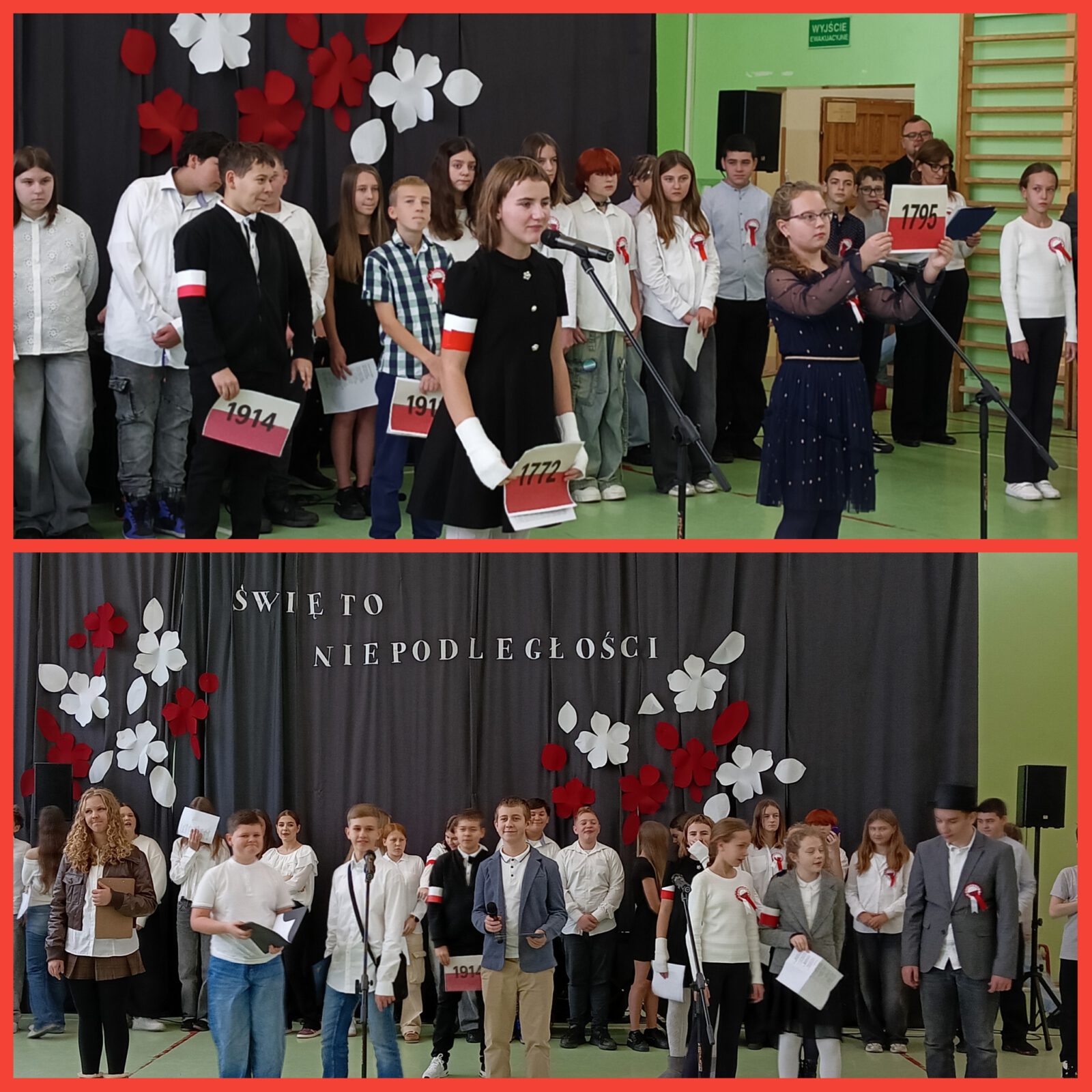 Uroczysty apel z okazji 107. rocznicy odzyskania przez Polskę Niepodległości 🇵🇱