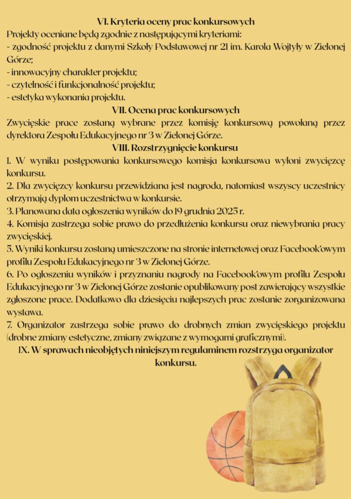 regulamin konkursu na nowe logo sp21