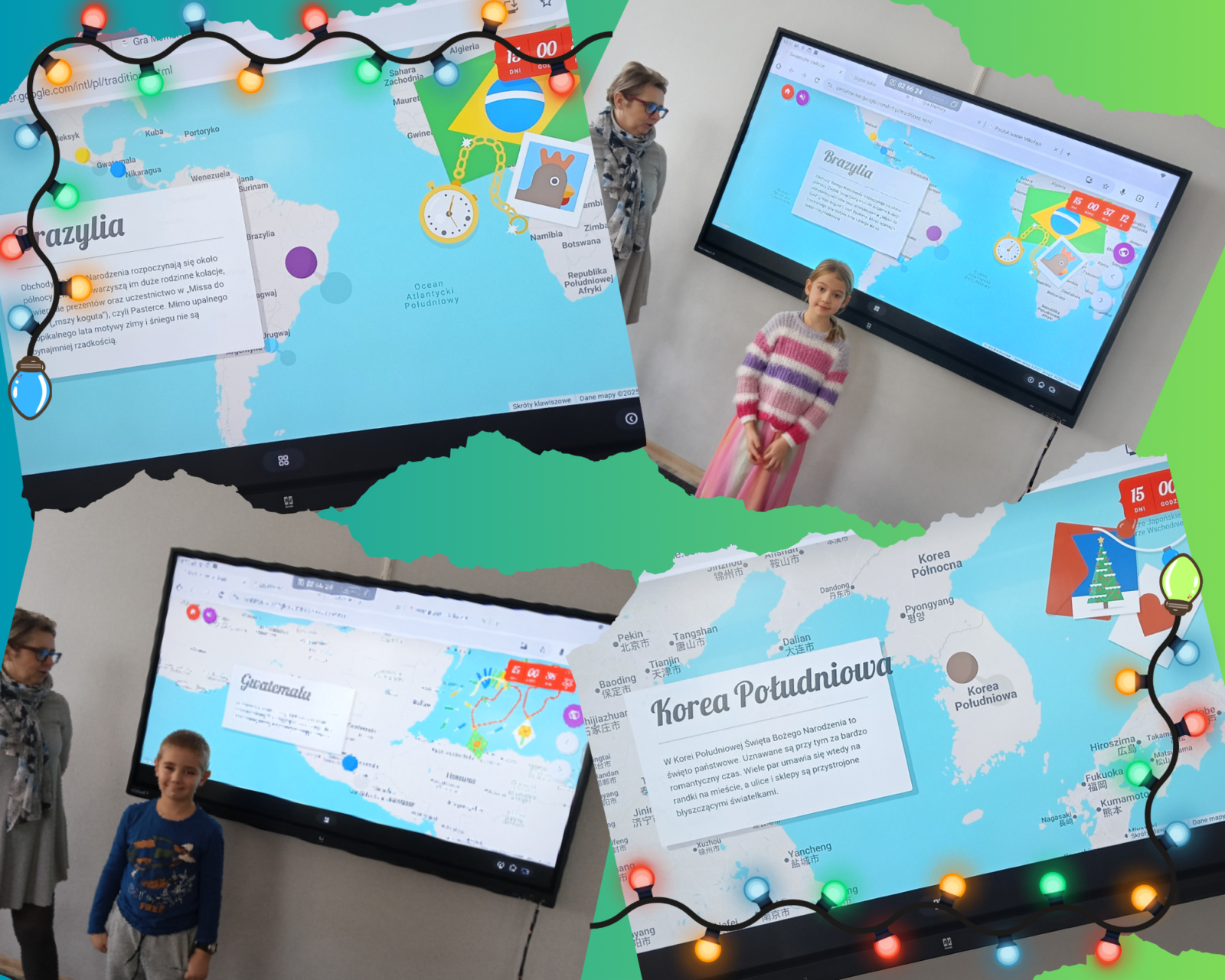 🎅🎄 Zajęcia przedświąteczne „Śladami Świętego Mikołaja” 🎄🎅