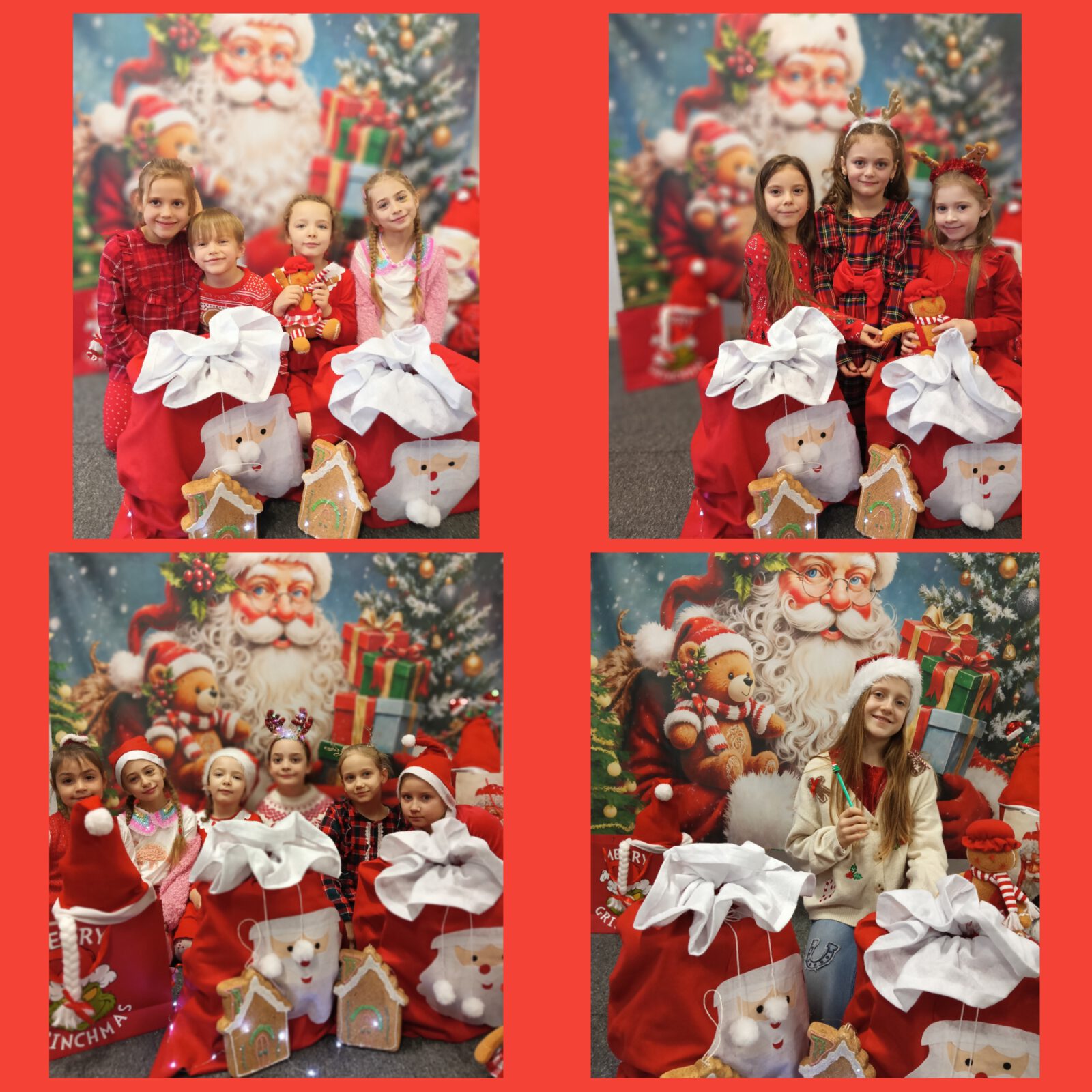 Mikołajkowa sesja zdjęciowa w świetlicy 🎅