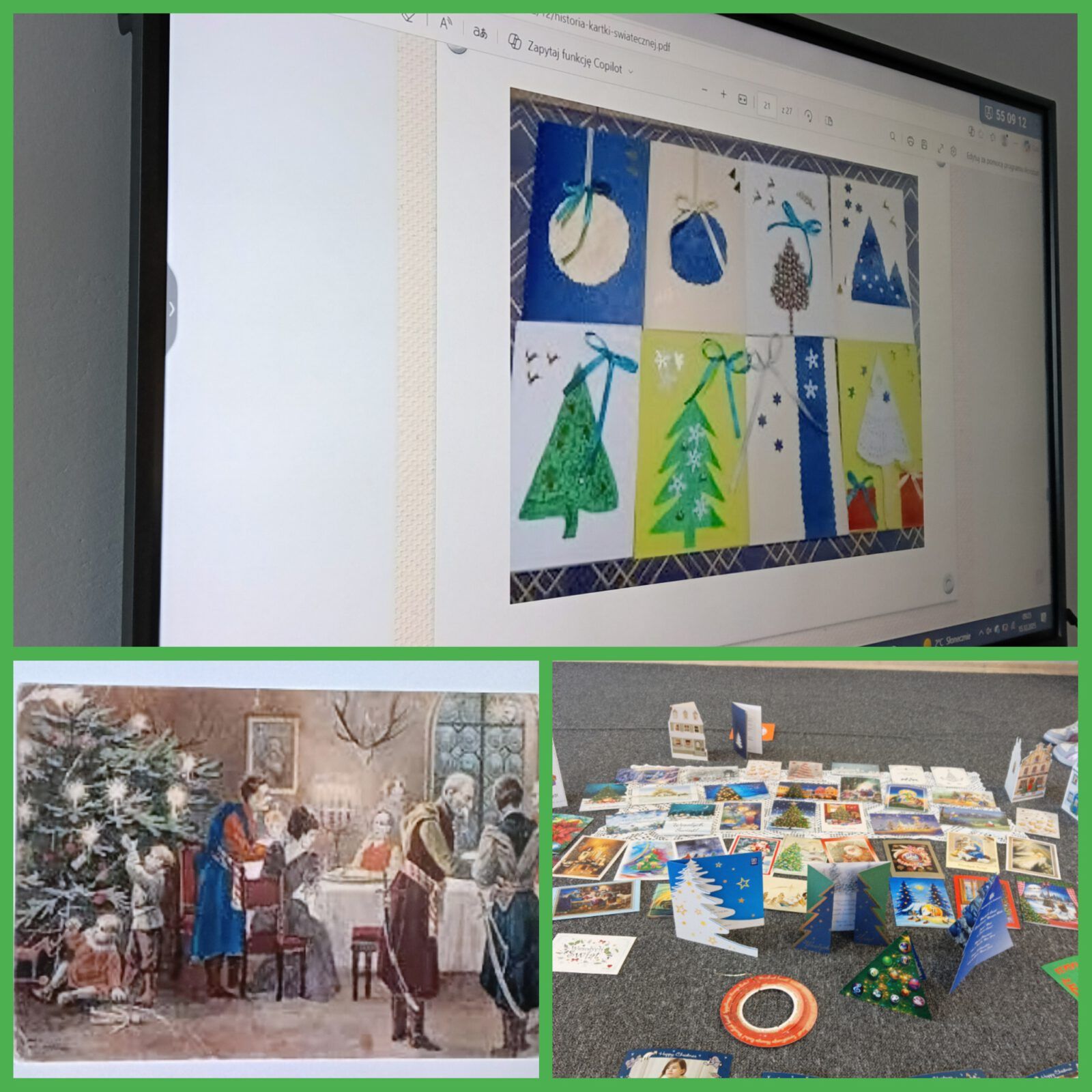 Historia pewnej kartki świątecznej…