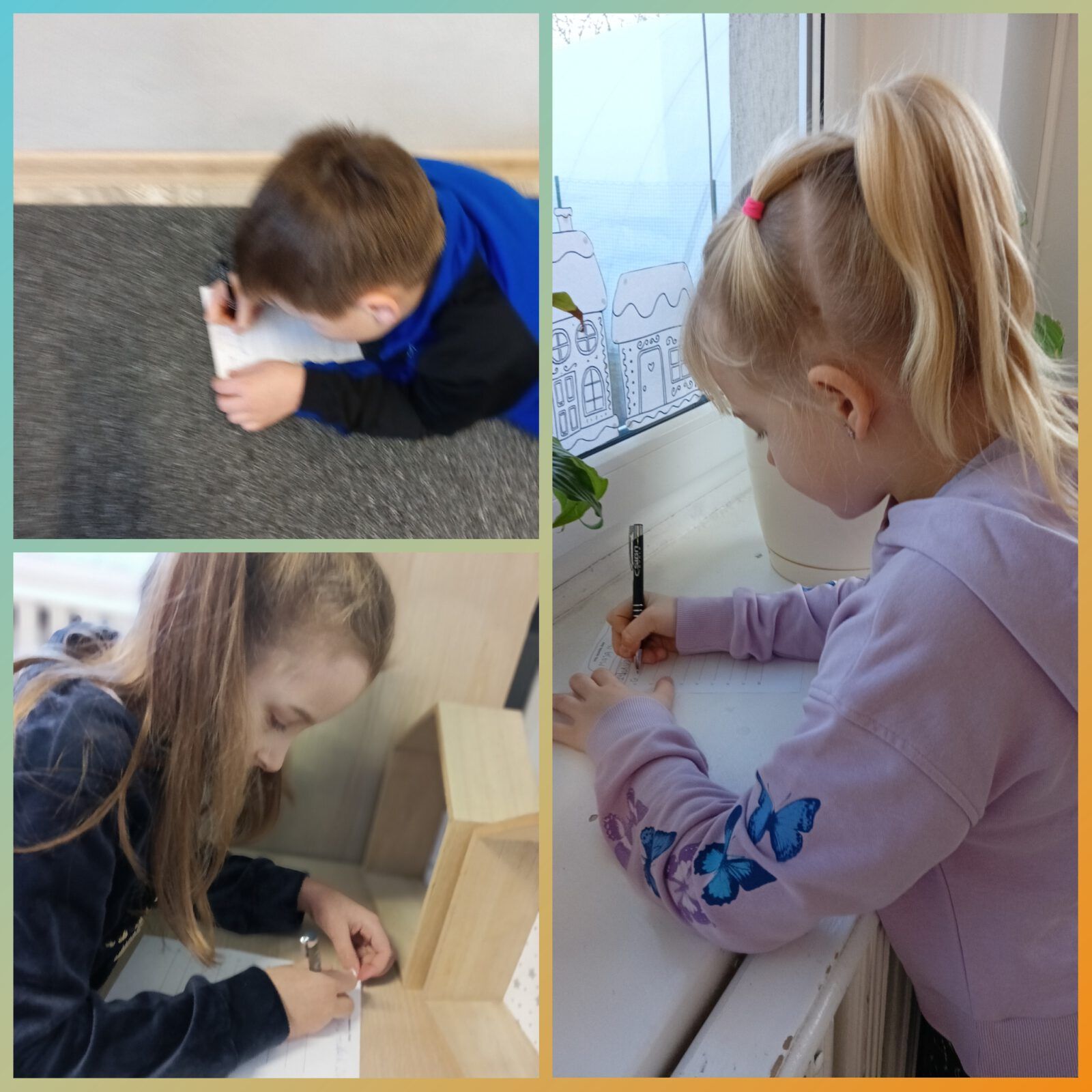 Laureaci Świetlicowego Konkursu Świątecznego