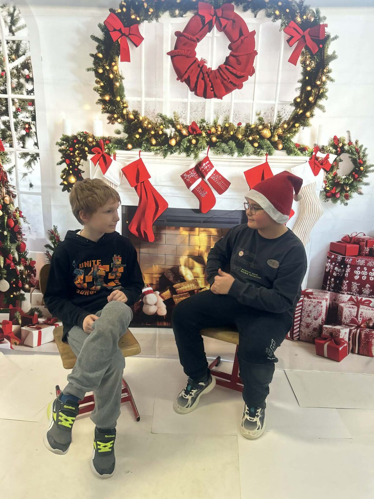 Mikołajkowa sesja zdjęciowa w 2d