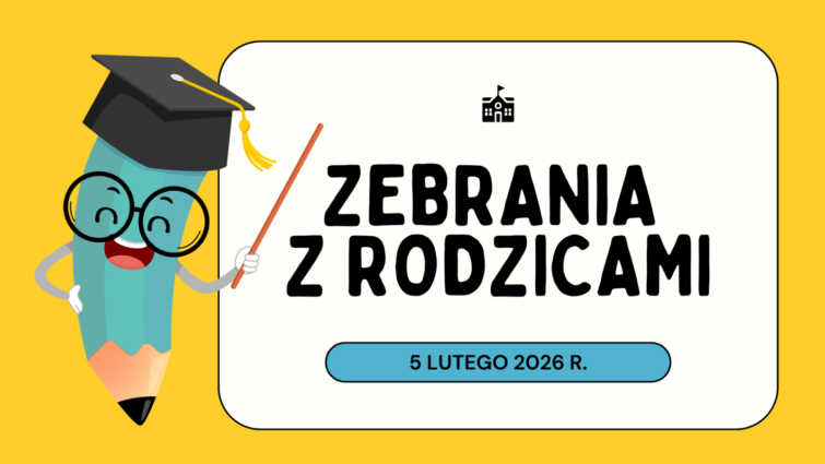 Informacja o zebraniach w szkole 5.02.2026