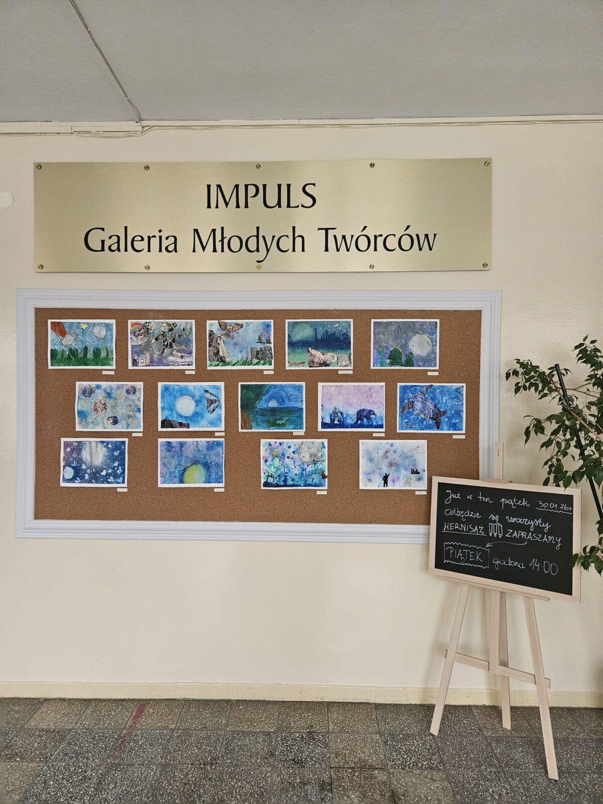 Wernisaż uczniów klas 4-7 🎨