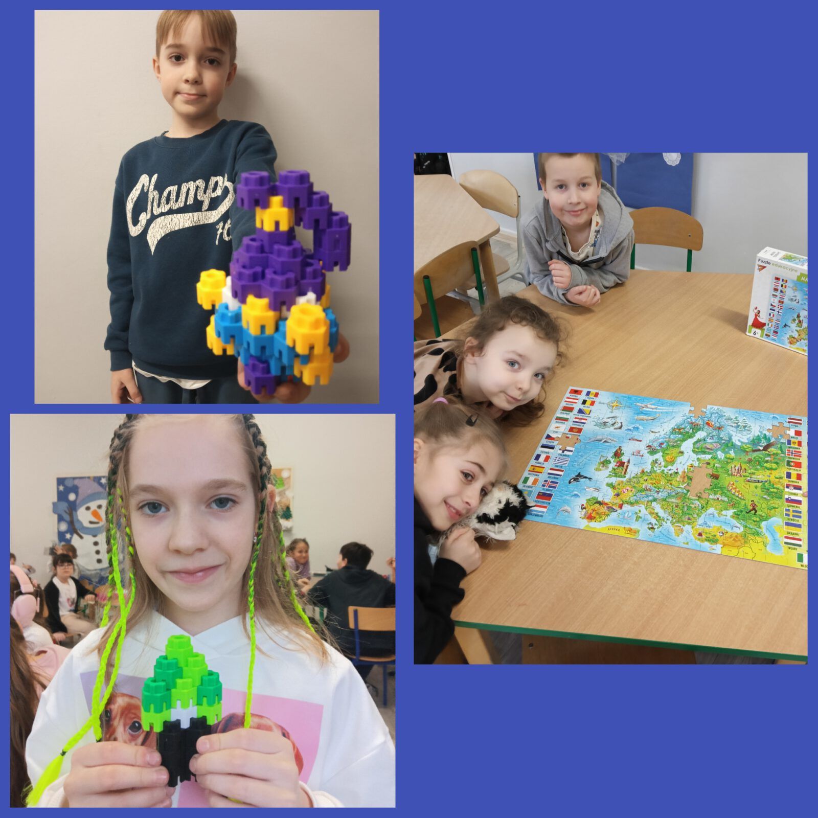 Lutowe zabawy w świetlicy