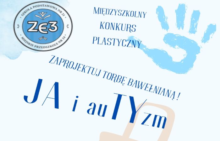plakat konkursu mini JA i auTYzm